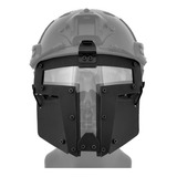 Máscara Airsoft Para Casco Táctico Negro Xtreme P