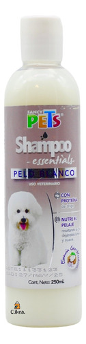 Shampoo Pelo Blanco 250 Ml Essentials Perro Fancy Pets 