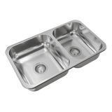 Bacha Doble Cocina Johnson Acero Inoxidable R63-cr *