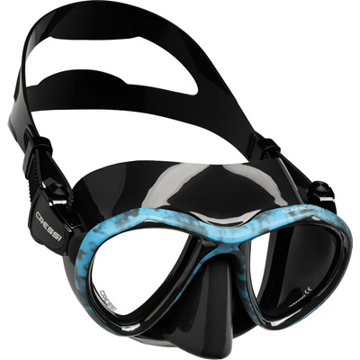 Visor Cressi Mascara Metis Buceo Pesca Apnea - Envio Gratis Camuflaje Azul