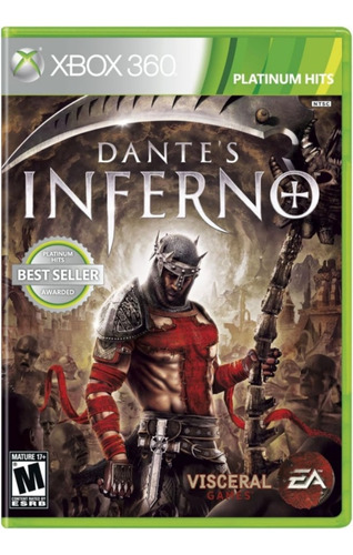 Jogo Dantes Inferno Xbox 360 - Original Mídia Física