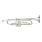 Trompete Em Si Bemol Yamaha Ytr-2330s Prata C/ Case