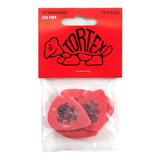 Dunlop Tortex Standard .50mm Red Guitar Pick - Paquete De 12