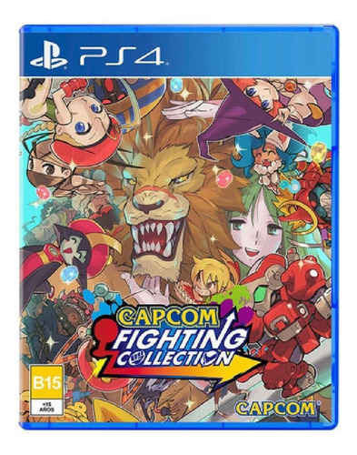 Capcom Fighting Collection  Capcom Ps4 Físico