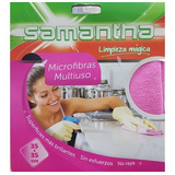 Paño De Microfibra Samantha Multiuso 35 X 35 Cm