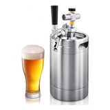 Sistema De Doble Pared Nutrichef, Grifo Growler De Acero Ino