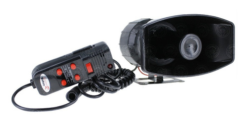 Sirena Bocina Con Altavoz 5 Tonos 60w Profesional 12v