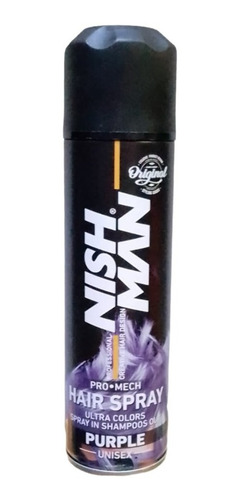 Nish Man Spray Para Teñir El Cabello En Varios Colores
