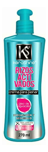 Kerashine Crema Para Peinar Rizos Activados 270 Ml