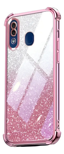 Esquinas Reforzadas Brillo Funda Para Samsung Galaxy A20 / A30