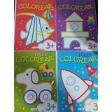 Libros Lote Combo Multi Colorear X24 Unidades 6 C/u Saldaña