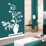 Vinilo Decorativo Autoadhesivo - Maceta Con Planta 73x100 Cm