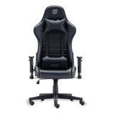 Cadeira Gamer Dazz Prime X V2 Preto E Cinza Com Almofada Pa
