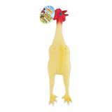 Ruffin It Rubber Chicken Pet Toy Grande