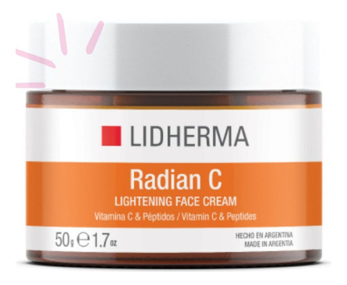 Radian C Crema Lidherma Acido Hialuronico Y Vitamina C Nuevo