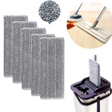 3 Repuestos Para Trapeador Mop Rectangular De Microfibra