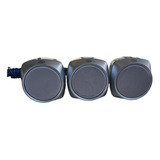 Kit 3 Pçs, Mini Caixa Gradiente Som Ambientess-420 25w Rms