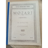 Mozart. 10 Sonatas Escogidas. (104 Pág, Partituras). Irnow.