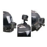 Soporte Gopro Frontal Y Lateral Para Casco De Moto-bicicleta