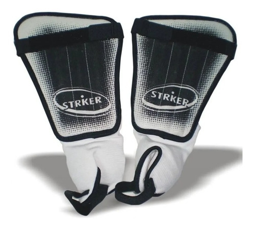 Par Canilleras Striker Anatomicas Con Tobillera Lmr Deportes