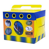 Yml Cartón Carrier Para Pequeños Animales O Aves, Mediana, L