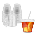 Paquete De 50 Vaso De Plástico Transparente De 9 Oz Ta...