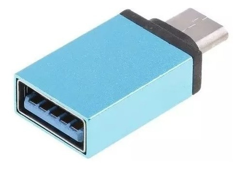 Adaptador Otg V8 Macho A Usb Hembra 3.0 Metálico