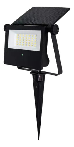 Reflector Led Solar Con Estaca 20w Candela Exterior Ip65