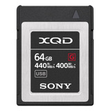 Tarjeta De Memoria Sony Qd-g64e  G Series 64gb