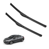 Kit 2 Escobillas Delanteras Flex Goma Citroen C4 2004 A 2014