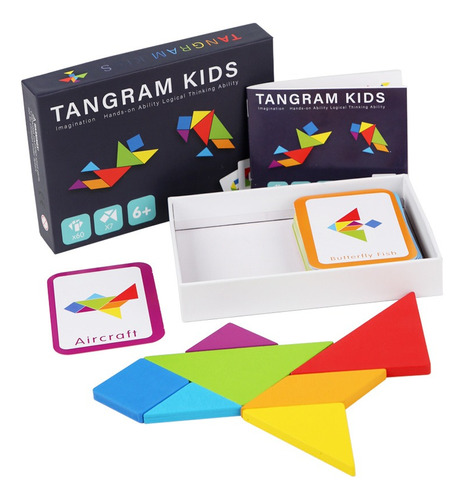 Rompecabezas Tangram Creativo Para Niños, Educación Temprana
