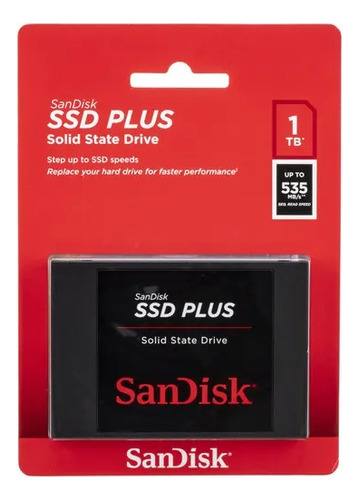 Sandisk Plus 1tb 3d Nand Sata 3.0 6gb/s 2.5 Internal Ssd