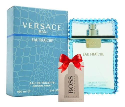 Versace Eau Fraiche 100ml Caballero Original + Regalo