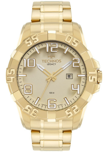 Relógio Technos Legacy Dourado Garantia 1 Ano Original+nf