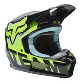 Casco Fox V1 Trice Negro Motocross Mx Utv Atv Ws