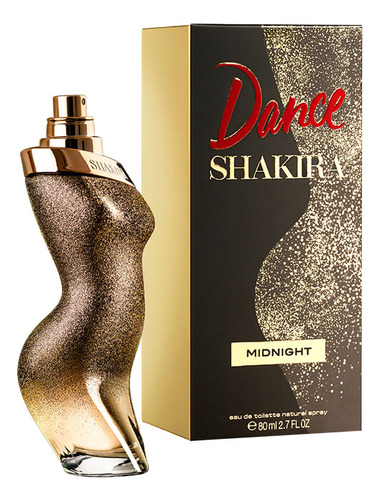 Perfume Mujer Shakira Dance Midnight Edt 80 Ml