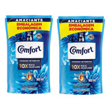 Amaciante De Roupa Concentrado Comfort 900ml 2x Saches