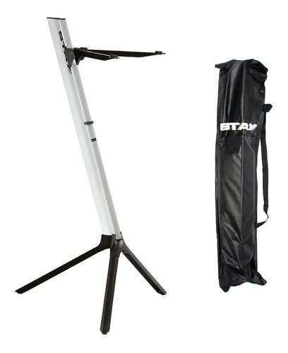 Estante Suporte Teclado Stay Slim 11001 Prata 110cm