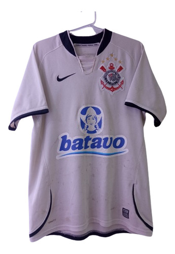 Camisa Do Corinthians 2009 Branca #9 Ronaldo Manga Curta