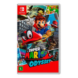 Super Mario Odyssey Mídia Física Nintendo Switch Usado