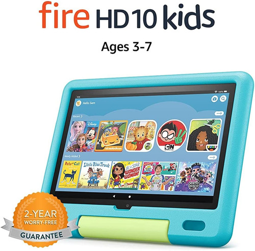 Fire Hd 10 Kids, 10.1 Pulgadas, 1080p Full Hd Aguamarina