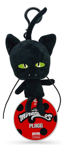 Miraculous Ladybug - Kwami Lifesize Plagg, Juguete De Peluc.