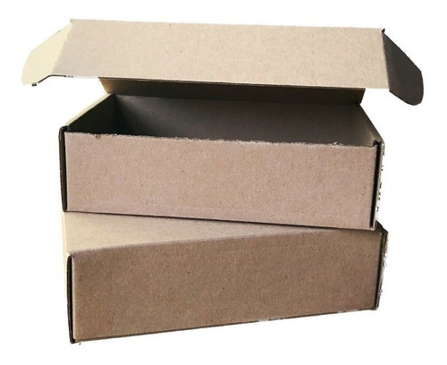 Cajas Envios 50 Piezas 18.5x10x5.5cm Microcorrugado Kraft.