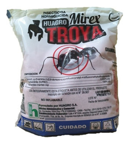 Troya Mirex Hormigas Cebo Granulado 1 Kg Resistente Al Agua