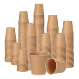 Vasos Polipapel Kraft 6 Oz (50 Unidades)