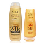 Shampoo + Mascara Kleno Egyptian Gold 24k Oro Liquido