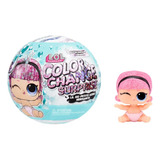 Set De Muñeca Lol Sorpresa Color Change Glitter Sis 585305