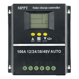 Regulador De Controlador Solar Mppt 24v/100a-