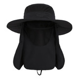 Sombrero Para El Sol Gorro Pescador Anti-uv Upf50