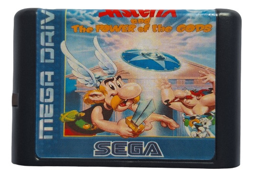 Asterix And The Power Of The Gods Mega Drive Genesis Novo